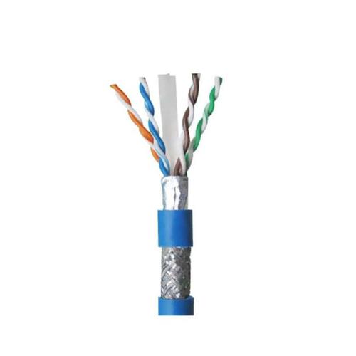 کابل شبکه لگراند Cat6 SFTP تمام مس بدون تست فلوک روکش PVC حلقه 500 متری