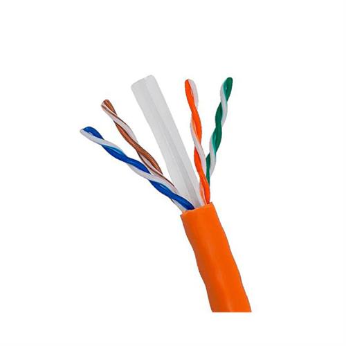 کابل شبکه نگزنس Cat6 UTP آلومینیوم روکش مس (CCA) با روکش PVC حلقه 305 متری